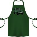 4X4 Off Road Roading 4 Wheel Drive Cotton Apron 100% Organic Forest Green