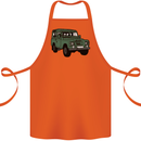 4X4 Off Road Roading 4 Wheel Drive Cotton Apron 100% Organic Orange