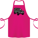 4X4 Off Road Roading 4 Wheel Drive Cotton Apron 100% Organic Pink
