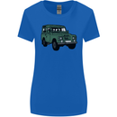 4X4 Off Road Roading 4 Wheel Drive Womens Wider Cut T-Shirt Royal Blue