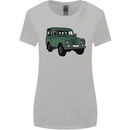 4X4 Off Road Roading 4 Wheel Drive Womens Wider Cut T-Shirt Sports Grey