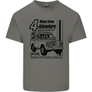 4 Wheel Drive Adventure 4X4 Off Road Kids T-Shirt Childrens Charcoal