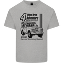 4 Wheel Drive Adventure 4X4 Off Road Kids T-Shirt Childrens Sports Grey