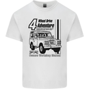 4 Wheel Drive Adventure 4X4 Off Road Kids T-Shirt Childrens White