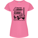 4 Wheel Drive Adventure 4X4 Off Road Womens Petite Cut T-Shirt Azalea