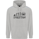 4x4 Evolution Off Roading Road Driving Mens 80% Cotton Hoodie Sports Grey