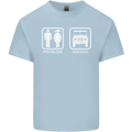 4x4 Problem Solved Off Roading Road Mens Cotton T-Shirt Tee Top Light Blue