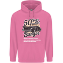 50 Year Old Banger Birthday 50th Year Old Mens 80% Cotton Hoodie Azelea