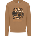 50 Year Old Banger Birthday 50th Year Old Mens Sweatshirt Jumper Caramel Latte