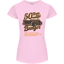 50 Year Old Banger Birthday 50th Year Old Womens Petite Cut T-Shirt Light Pink