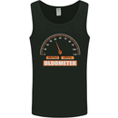 50th Birthday 50 Year Old Ageometer Funny Mens Vest Tank Top Black
