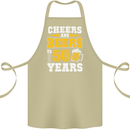 50th Birthday 50 Year Old Funny Alcohol Cotton Apron 100% Organic Khaki