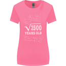 50th Birthday 50 Year Old Geek Funny Maths Womens Wider Cut T-Shirt Azalea