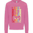 57th Birthday 57 Year Old Level Up Gamming Mens Sweatshirt Jumper Azalea
