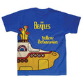 The beatles yellow submarine cover royal blue mens t-shirt iconic band tee