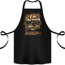 60 Year Old Banger Birthday 60th Year Old Cotton Apron 100% Organic Black
