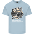 60 Year Old Banger Birthday 60th Year Old Mens Cotton T-Shirt Tee Top Light Blue
