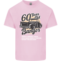 60 Year Old Banger Birthday 60th Year Old Mens Cotton T-Shirt Tee Top Light Pink