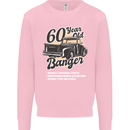 60 Year Old Banger Birthday 60th Year Old Mens Sweatshirt Jumper Light Pink