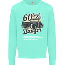 60 Year Old Banger Birthday 60th Year Old Mens Sweatshirt Jumper Peppermint