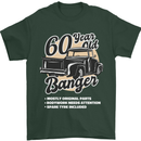 60 Year Old Banger Birthday 60th Year Old Mens T-Shirt 100% Cotton Forest Green