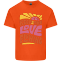 60s Keep the Love Flowing Funny Hippy Peace Kids T-Shirt Childrens Orange