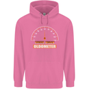 60th Birthday 60 Year Old Ageometer Funny Mens 80% Cotton Hoodie Azelea