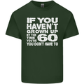 60th Birthday 60 Year Old Don't Grow Up Funny Mens Cotton T-Shirt Tee Top Forest Green
