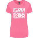60th Birthday 60 Year Old Don't Grow Up Funny Womens Wider Cut T-Shirt Azalea