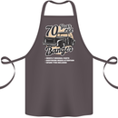 70 Year Old Banger Birthday 70th Year Old Cotton Apron 100% Organic Dark Grey