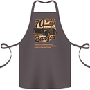 70 Year Old Banger Birthday 70th Year Old Cotton Apron 100% Organic Dark Grey