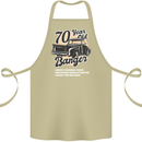 70 Year Old Banger Birthday 70th Year Old Cotton Apron 100% Organic Khaki