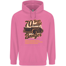 70 Year Old Banger Birthday 70th Year Old Mens 80% Cotton Hoodie Azelea