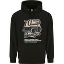 70 Year Old Banger Birthday 70th Year Old Mens 80% Cotton Hoodie Black