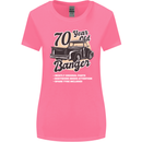 70 Year Old Banger Birthday 70th Year Old Womens Wider Cut T-Shirt Azalea