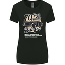 70 Year Old Banger Birthday 70th Year Old Womens Wider Cut T-Shirt Black
