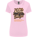 70 Year Old Banger Birthday 70th Year Old Womens Wider Cut T-Shirt Light Pink