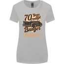 70 Year Old Banger Birthday 70th Year Old Womens Wider Cut T-Shirt Sports Grey