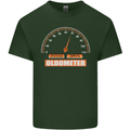 70th Birthday 70 Year Old Ageometer Funny Mens Cotton T-Shirt Tee Top Forest Green