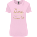 70th Birthday Queen Seventy Years Old 70 Womens Wider Cut T-Shirt Light Pink