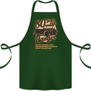 80 Year Old Banger Birthday 80th Year Old Cotton Apron 100% Organic Forest Green
