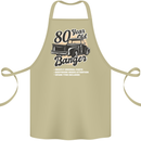 80 Year Old Banger Birthday 80th Year Old Cotton Apron 100% Organic Khaki