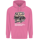80 Year Old Banger Birthday 80th Year Old Mens 80% Cotton Hoodie Azelea