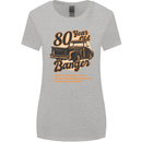 80 Year Old Banger Birthday 80th Year Old Womens Wider Cut T-Shirt Sports Grey