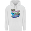80s Baby 90s Made Me Music Pop Rock Childrens Kids Hoodie White