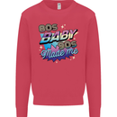 80s Baby 90s Made Me Music Pop Rock Kids Sweatshirt Jumper Heliconia
