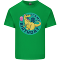 8th Birthday Dinosaur T-Rex 8 Year Old Kids T-Shirt Childrens Irish Green