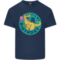 8th Birthday Dinosaur T-Rex 8 Year Old Kids T-Shirt Childrens Navy Blue