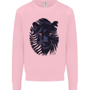 A Black Panther Kids Sweatshirt Jumper Light Pink