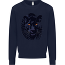 A Black Panther Kids Sweatshirt Jumper Navy Blue